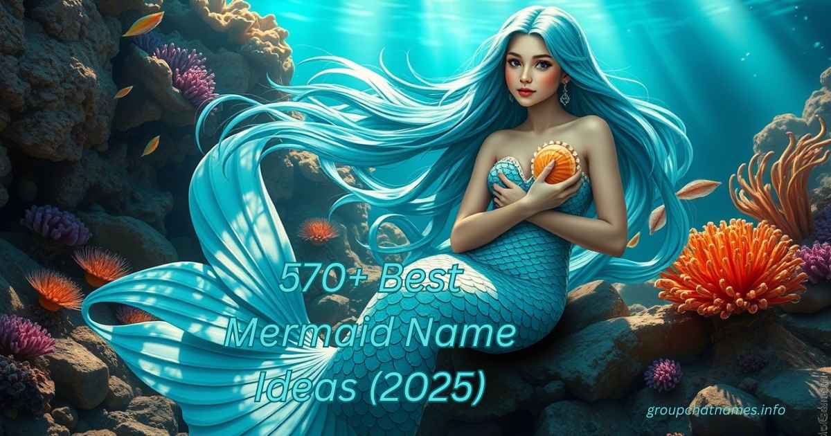 570+ Best Mermaid Name Ideas (2025)