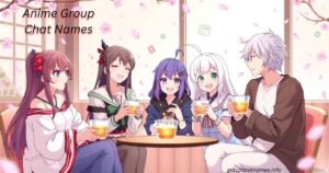 Anime Group Chat Names
