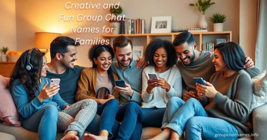 Creative and Fun Group Chat Names for Families