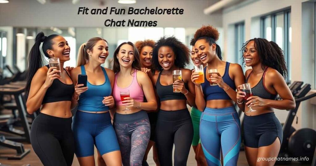 Fit and Fun Bachelorette Chat Names