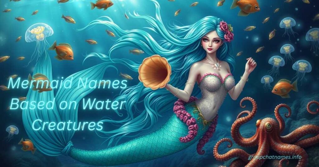 Mermaid Names Based on Water Creatures