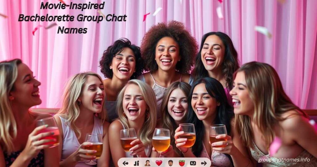 Movie-Inspired Bachelorette Group Chat Names