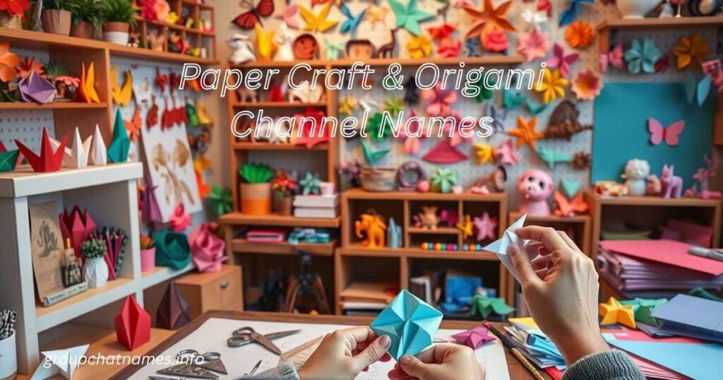 Paper Craft & Origami Channel Names