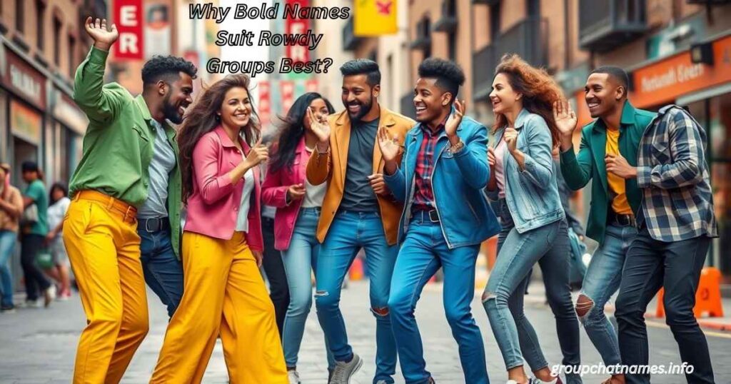 Why Bold Names Suit Rowdy Groups Best?