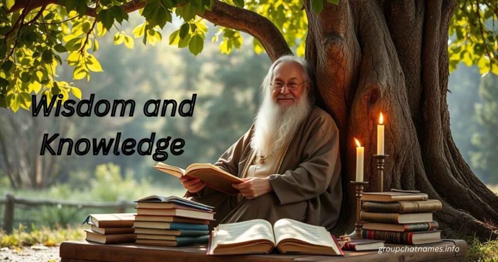 Wisdom and Knowledge