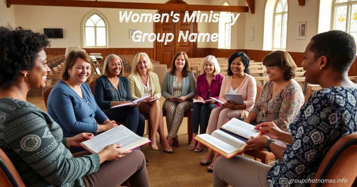 Women's Ministry Group Names