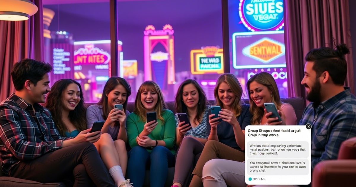 Vegas Group Chat Names