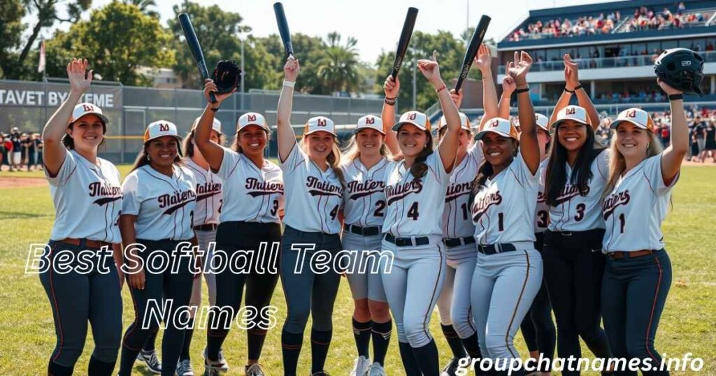 Best Softball Team Names