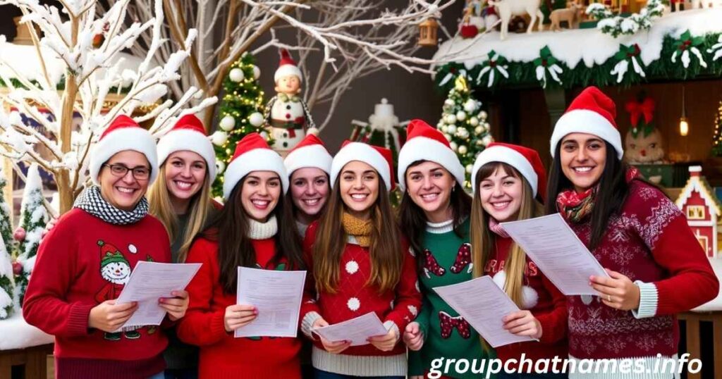 Christmas Scavenger Hunt Team Names