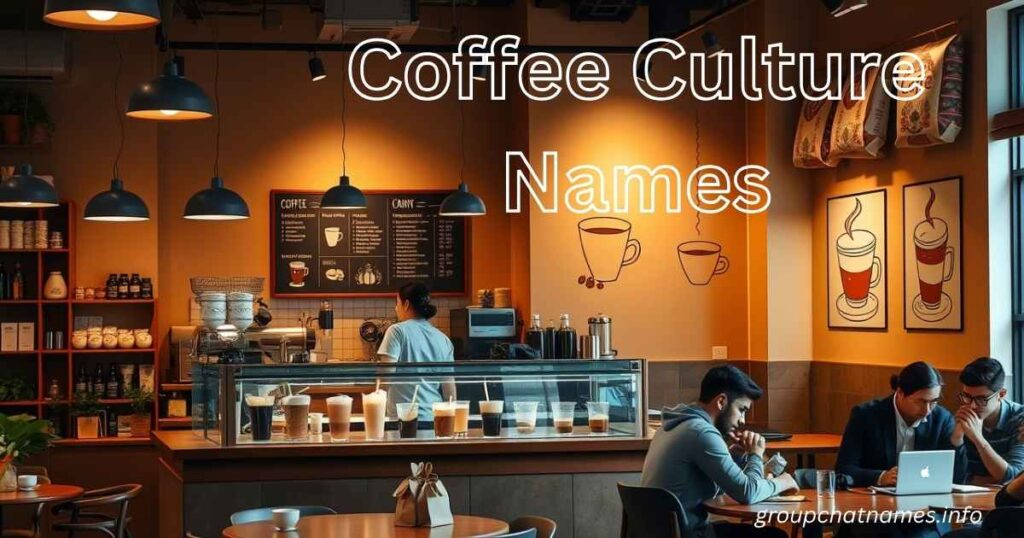 Coffee Culture Names