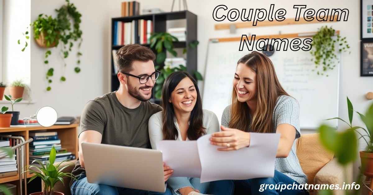 Couple Team Names