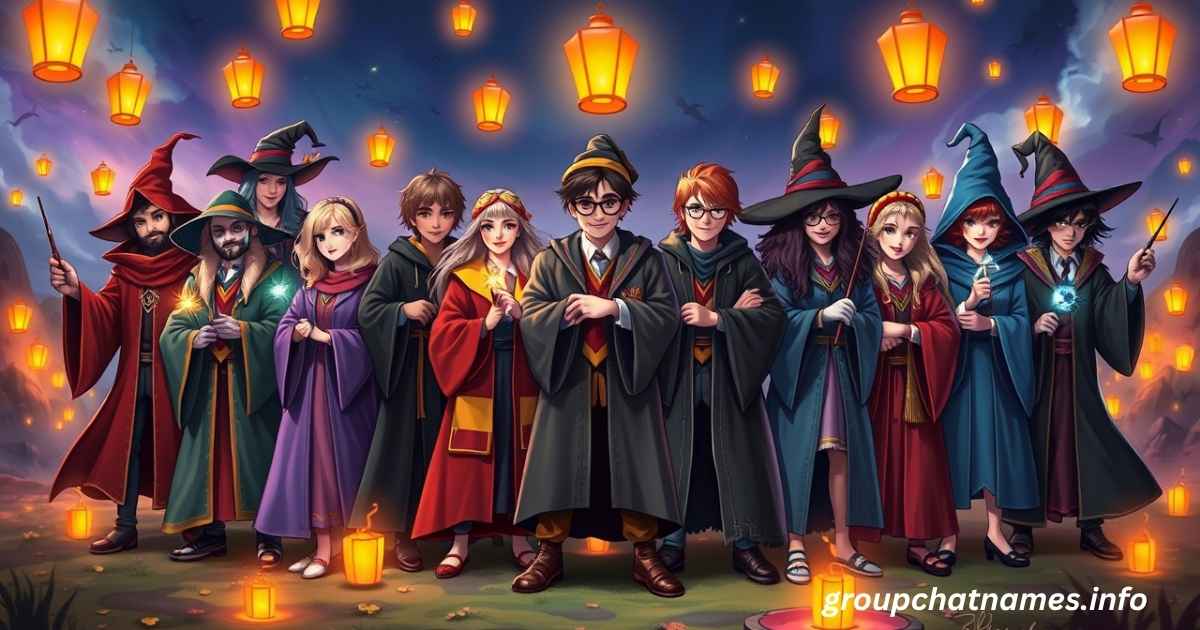 Creative Harry Potter Team Names