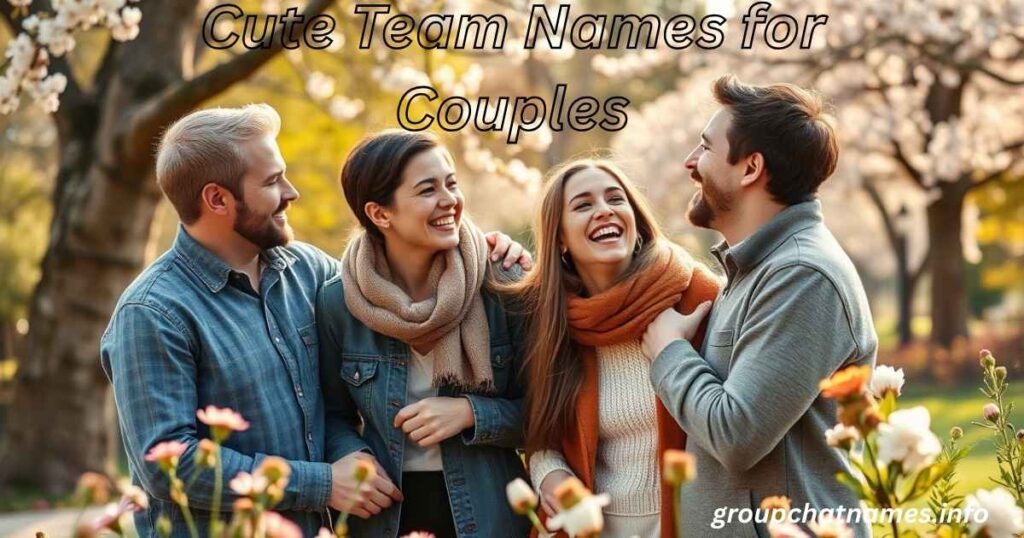 Cute Team Names for Couples