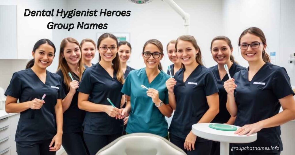 Dental Hygienist Heroes Group Names