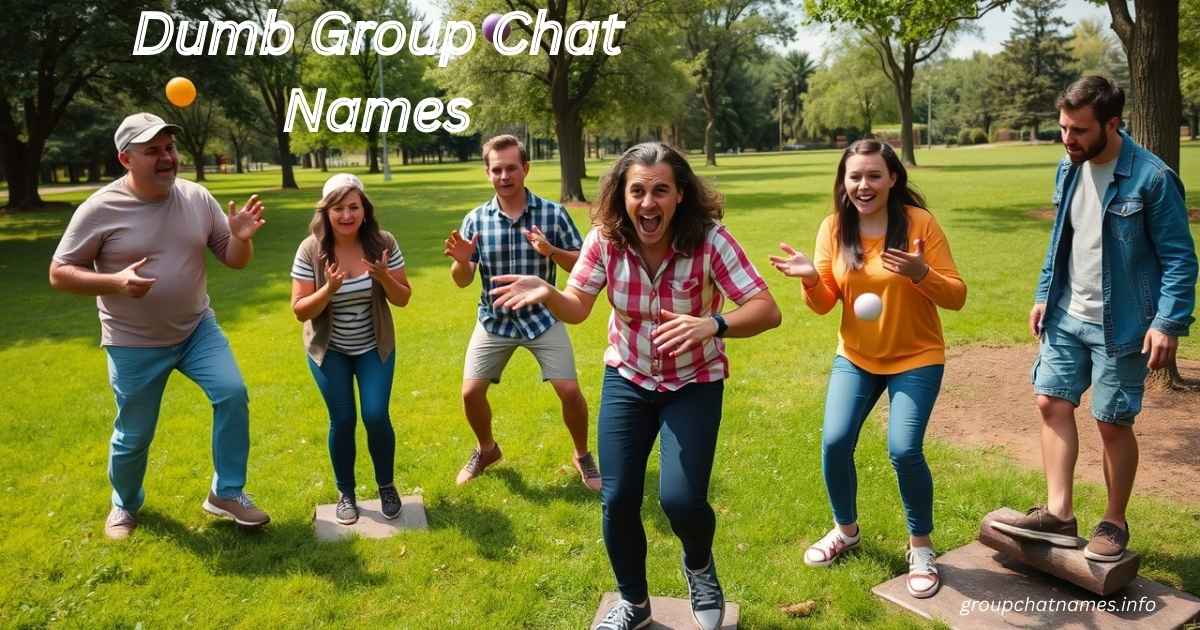 Dumb Group Chat Names