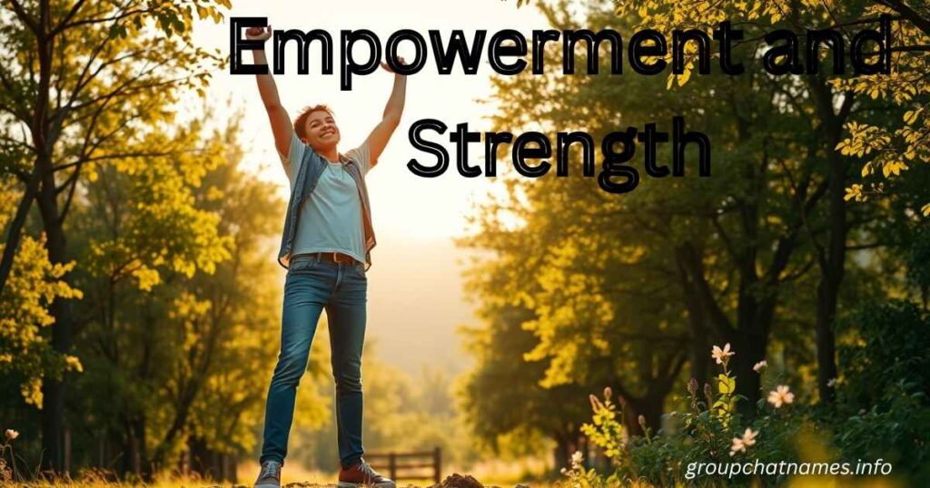 Empowerment and Strength