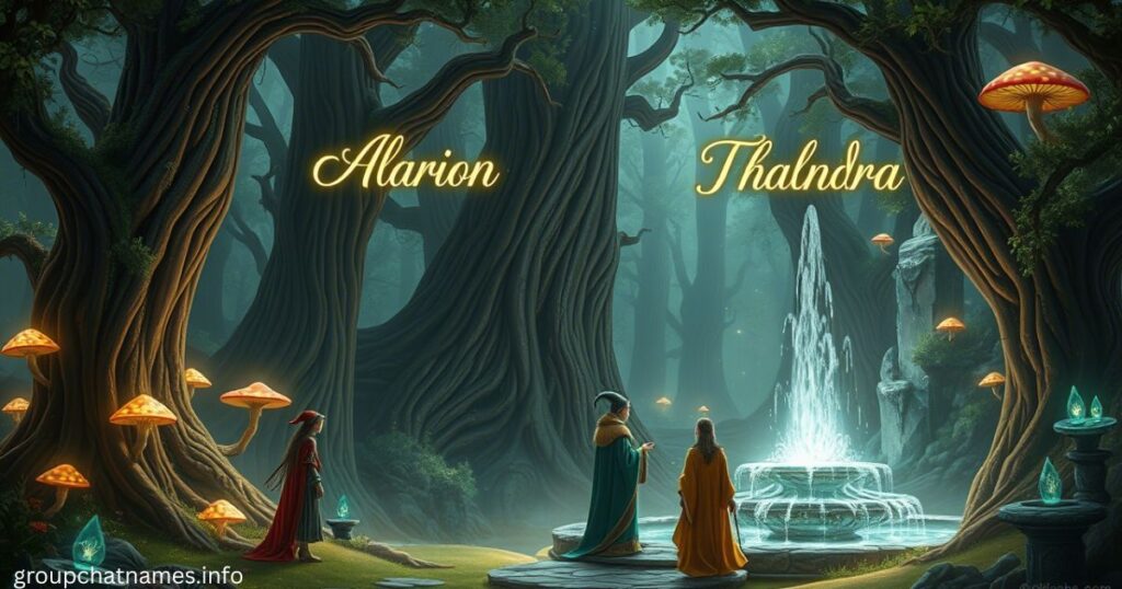 Fantasy Themed Names