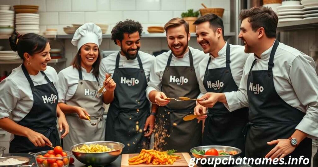 Funny Cooking Team Names