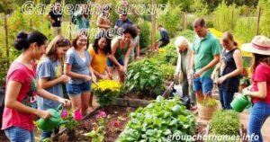 Gardening Group Names
