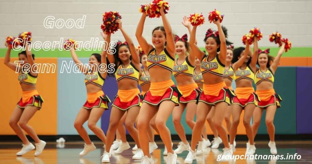 Good Cheerleading Team Names
