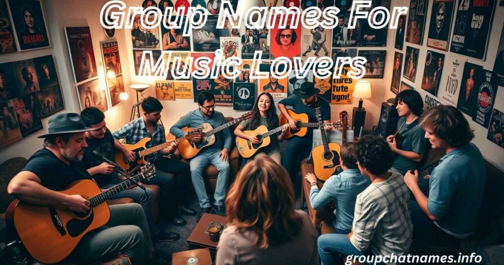 Group Names For Music Lovers