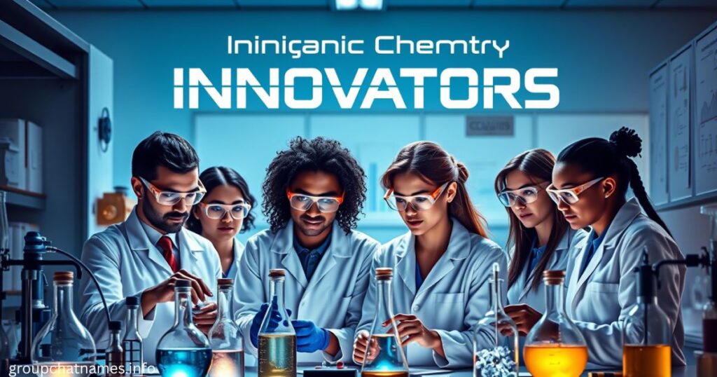 Inorganic Chemistry Innovators