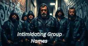 Intimidating Group Names