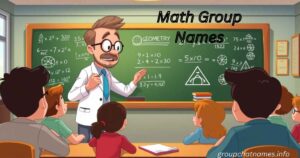 Math Group Names