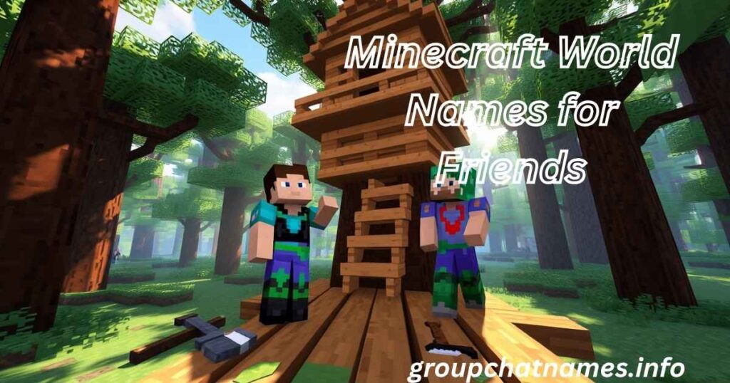 Minecraft World Names for Friends