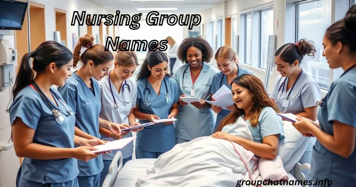Nursing Group Names