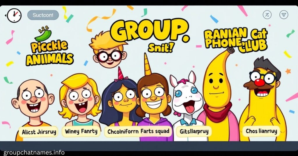 Overly Silly Group Chat Names