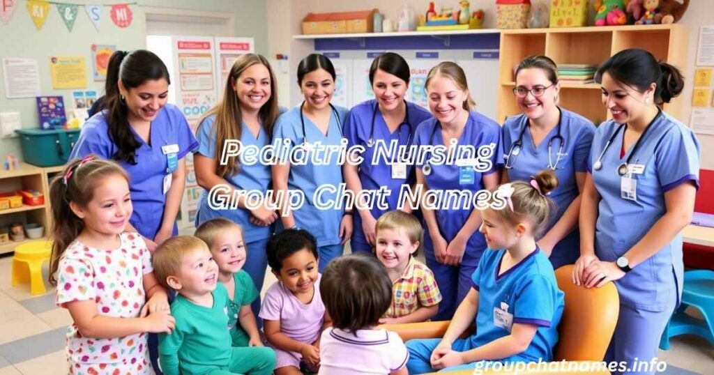 Pediatric Nursing Group Chat Names