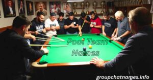 Pool Team Names