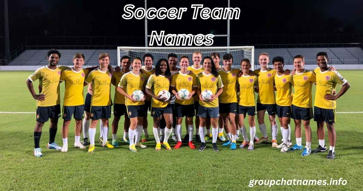 Soccer Team Names