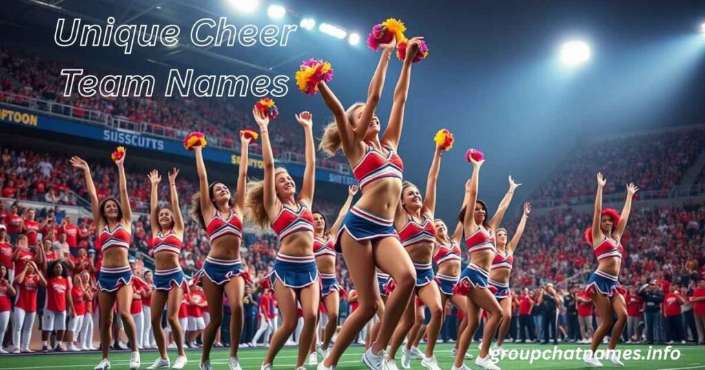 Unique Cheer Team Names