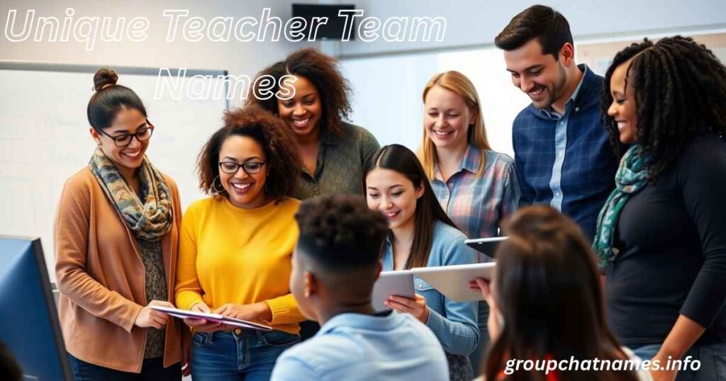 unique-teacher-team-names