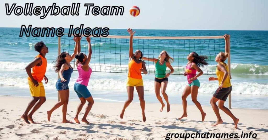 Volleyball Team Name Ideas