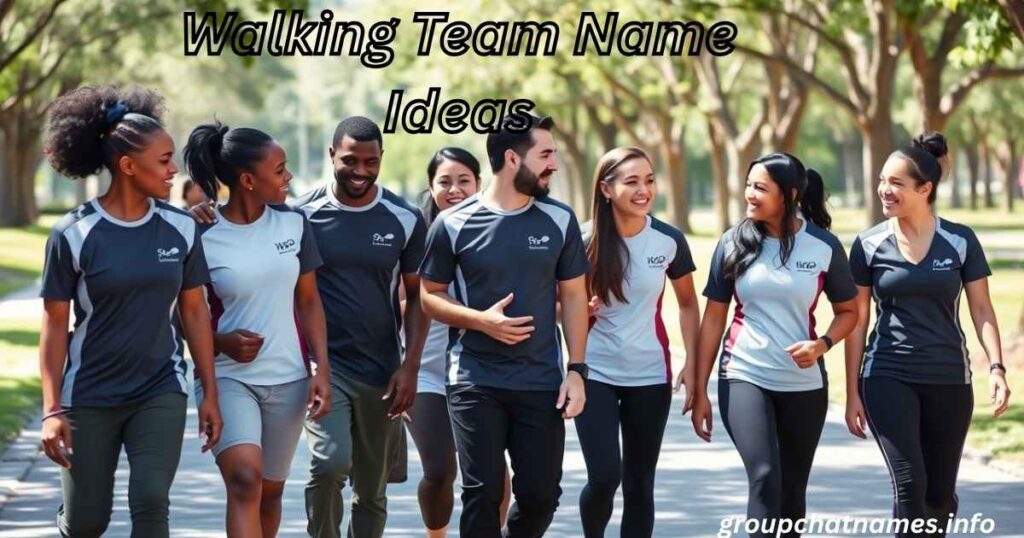 Walking Team Name Ideas