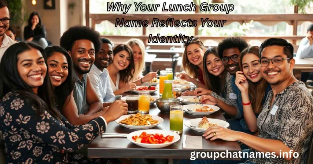 Why Your Lunch Group Name Reflects Your Identity