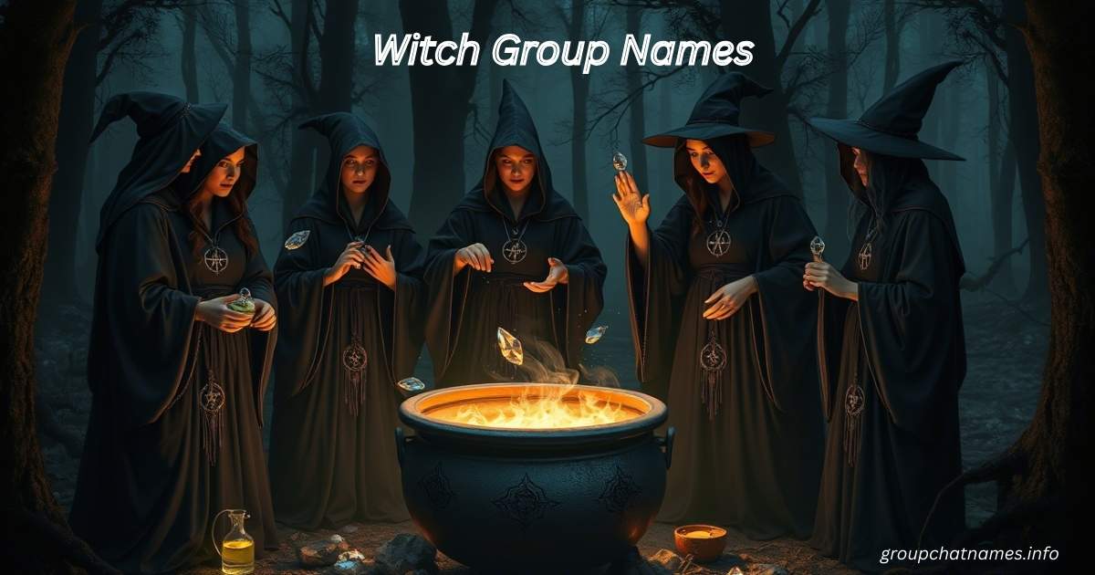 Witch Group Names