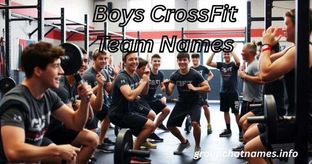 Boys CrossFit Team Names