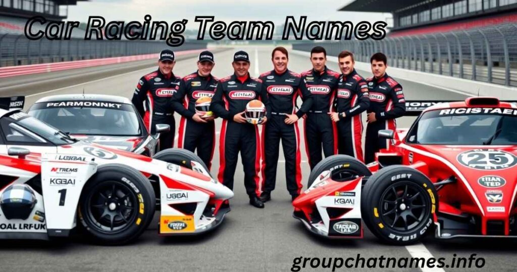 Car Racing Team Names