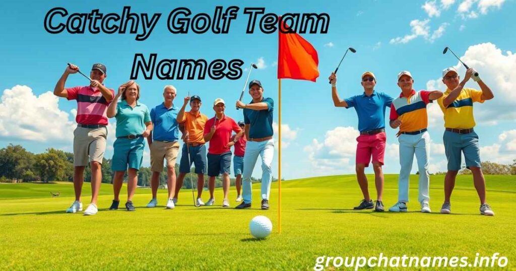 Catchy Golf Team Names