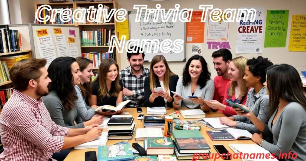 Creative Trivia Team Names