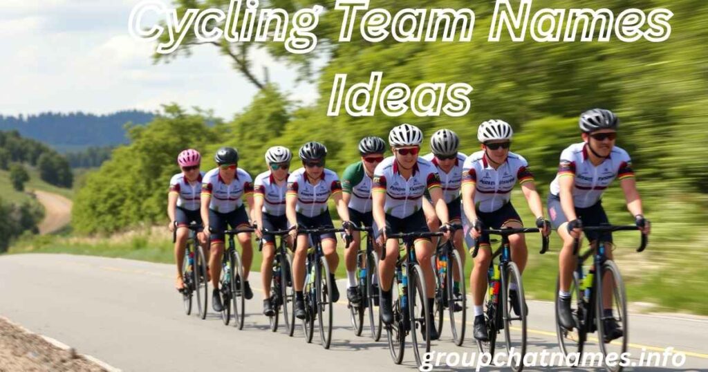 Cycling Team Names Ideas
