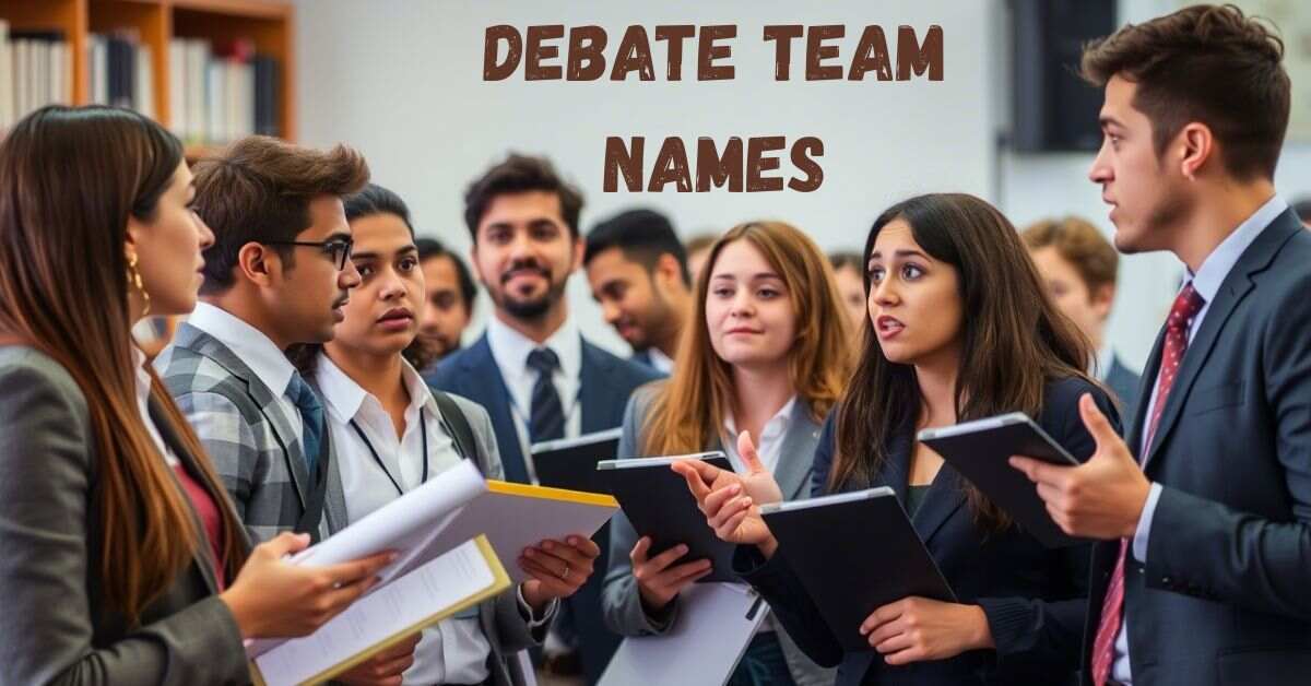 Debate Team Names