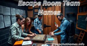 Escape Room Team Names