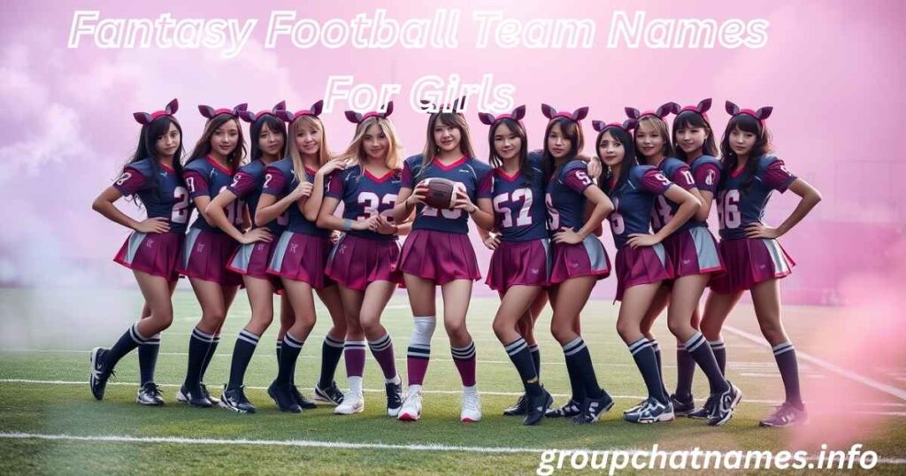 Fantasy Football Team Names For Girls