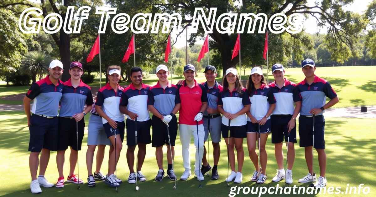 Golf Team Names