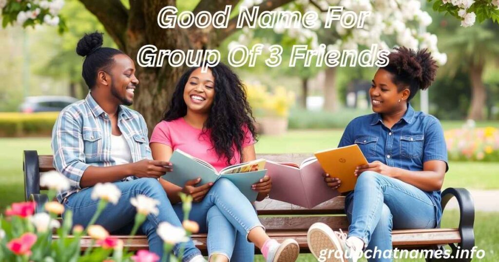Good Name For Group Of 3 Friends
